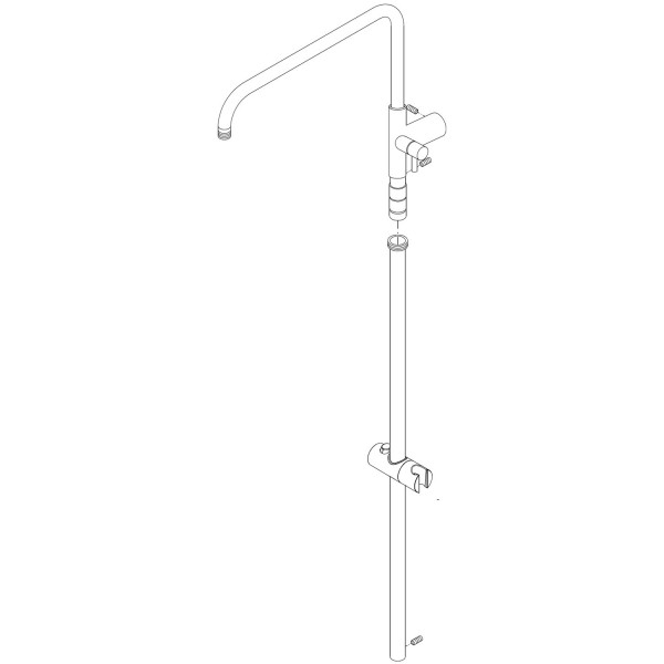 Rohr Verteiler/ Kopfbrause