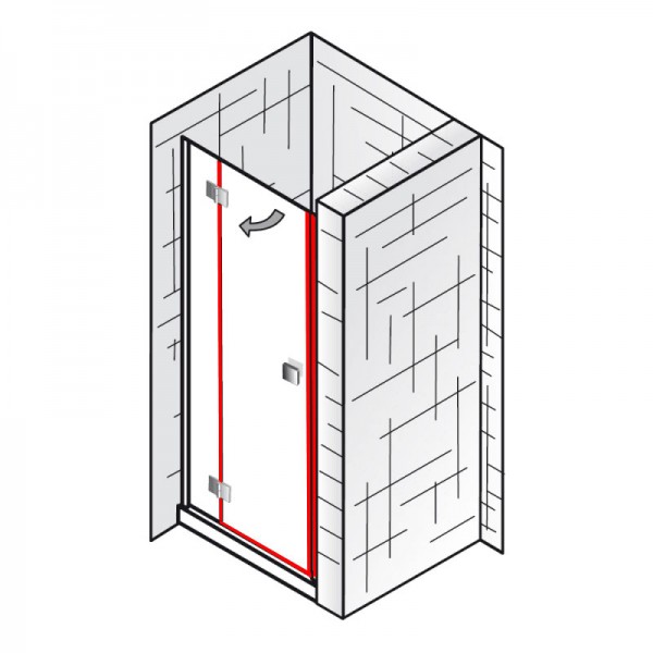 Dichtungssatz für ATELIER – Drehtür Nische