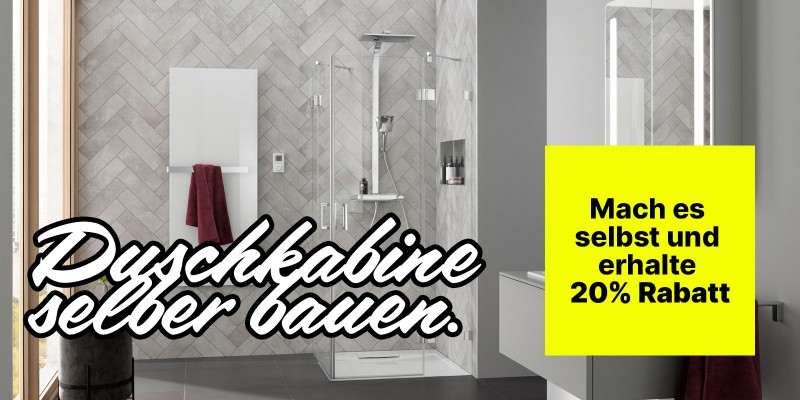 Duschkabine selber einbauen - so geht´s