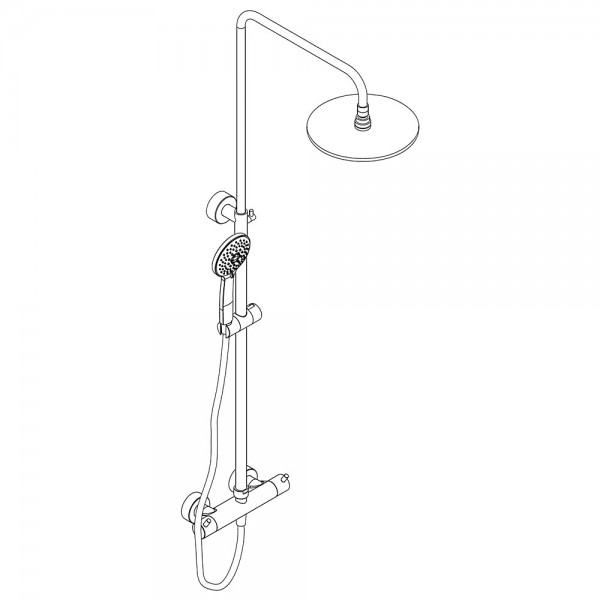 HSK Shower-Set RS 200 Thermostat Speedline