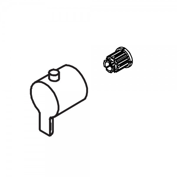 Thermostat Griff Softcube