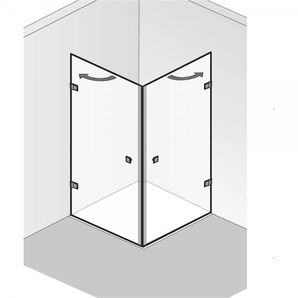 Dichtungssatz für ATELIER PUR – 2 Drehtüren
