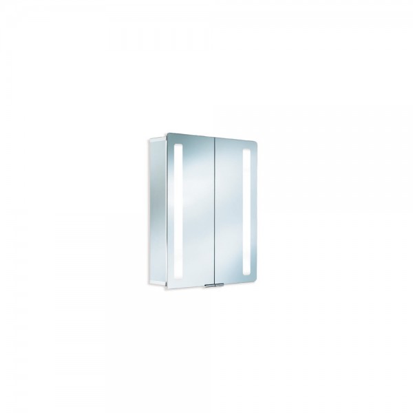 HSK ASP Softcube LED, 60 x 75 cm, Spiegelschrank Aluminium